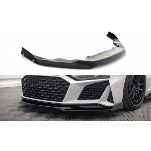 Splitter / Dokładka przód + Flaps (V.3) - Audi R8 Mk2 Facelift