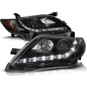 Lampy przód Toyota Camry 06-09 BLACK LED LPTO16