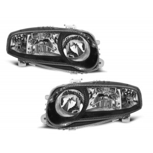 Lampy przód Alfa Romeo 147 - Black czarne LPAR03
