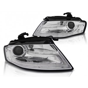 Lampy przód Audi A4 B8 08-11 Xenon DayLight LED DRL jazdy dziennej LPAUD1