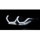 Lampy przód BMW F30 / F31 11-15 H7 BLACK LED DRL do jazdy dziennej LPBMI8