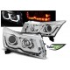 Lampy przód Chevrolet CRUZE 09-12 CHROM TUBE LIGHT LED LPCT05