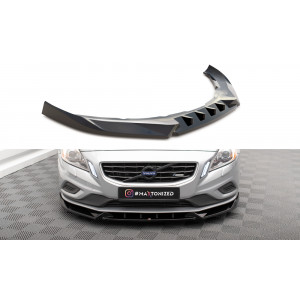 Przedni Splitter / dokładka (v.1) - Volvo S60 R-Design Mk2