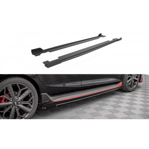 Dokładki Progów Street Pro + Flaps - Hyundai I20 N Mk3 2020 -