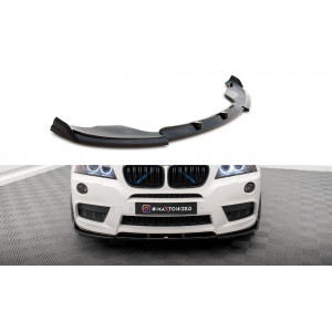 Przedni Splitter / dokładka zderzaka przód - BMW X3 F25 M-Pack