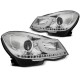 Lampy przód Mercedes C-klasa W204 11-14 CHROM LED diodowe LPMEA3