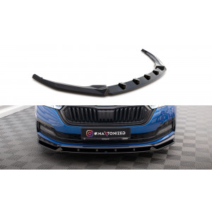 Przedni Splitter / dokładka (wer.1) - Skoda Octavia Mk4 Sportline