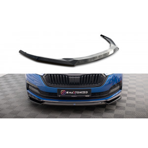 Przedni Splitter / dokładka (wer.2) - Skoda Octavia Mk4 Sportline