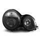 Lampy przód Mercedes E-klasa W210 95-99 BLACK Angel Eyes soczewki LPME30