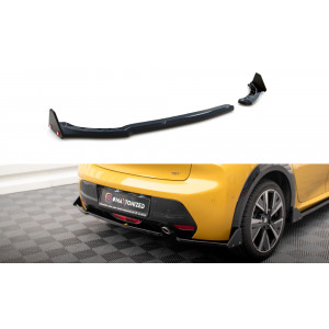 Splitter Tylnego Zderzaka + Flaps (V.1) - Peugeot 208 GT Mk2