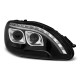 Lampy przód Mercedes S-klasa W220 BLACK LED diodowe LPME97