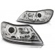 Lampy przód Skoda Octavia 2 09-13 CHROM LED - diodowe LPSK22