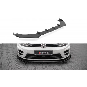 Splitter / dokładka przód Street PRO v.1 + Flaps - VW Golf VII R / R-line