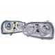 Lampy przód VW Golf 3 clearglass Chrom Power Look Angel Eyes LPVW01 DEPO