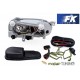 Lampy przód VW Golf 3 clearglass Chrom Power Look Angel Eyes LPVW01 DEPO