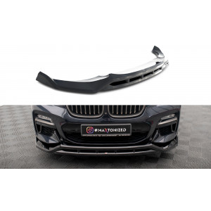 Przedni Splitter / dokładka (v.2) - BMW X4 G02 M-Pack