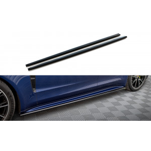 Dokładki Progów - Porsche Panamera E-Hybrid 971 Facelift 2020-
