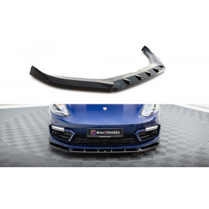Przedni Splitter / dokładka v.2 - Porsche Panamera E-Hybrid 971 Facelift 2020-