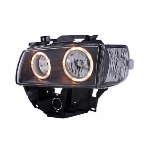 VW T4 96-03 clear Angel Eyes BLACK ringi LPVW28 DEPO