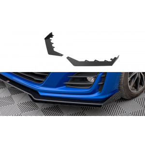 Flapsy pod splitter przód - Subaru BRZ Mk1 Facelift