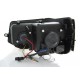 Lampy przód VW T5 2010- BLACK LED DRL - diodowe światła dzienne LPVWK3