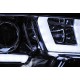 VW T5 2010- BLACK U-LED DRL - diodowe światła jazdy dziennej LPVWL2