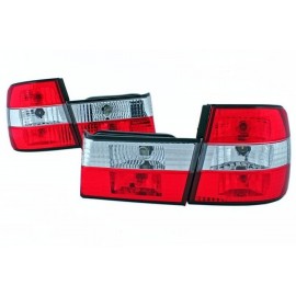 Lampy tył BMW E34 Sedan CLEAR RED / WHITE czerwono-białe LTBM10 DEPO