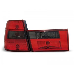 BMW E34 Touring CLEAR RED / BLACK czerwono-czarne LTBM59
