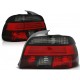 Lampy tył BMW E39 Sedan CLEAR Red / Black Smoked Dymione DEPO LTBM14