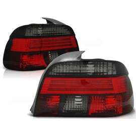 Lampy tył BMW E39 Sedan CLEAR Red / Black Smoked Dymione DEPO LTBM14