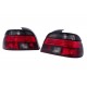 Lampy tył BMW E39 Sedan CLEAR Red / Black Smoked Dymione DEPO LTBM14