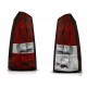 Lampy tył Ford Focus 1 - Kombi clearglass Red White LTFO11
