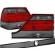 Lampy tył Mercedes S-klasa W140 clear Red Black LTME08