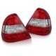 Lampy tył Mercedes C-klasa (W202) clearglass Red/White LTME02