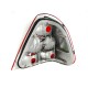 Lampy tył Mercedes C-klasa (W202) clearglass Red/White LTME02