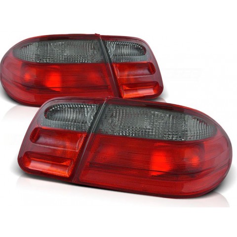 Lampy tył Mercedes E-klasa W210 red/black LTME05
