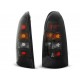 Lampy tył Opel Asta G Kombi Caravan Clear Black czarne LTOP21