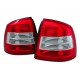 Lampy tył Opel Asta G 3/5d Clear Red / White LTOP18