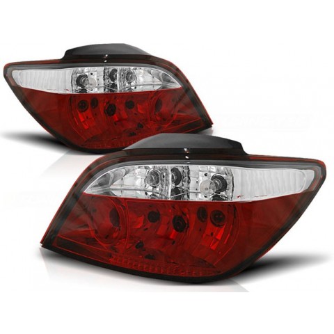 Lampy tył Peugeot 307 - Clear vRed/White LTPE19