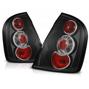 Lampy tył Skoda Fabia 99-04 clear Lexus Look BLACK ciemne LTSK10