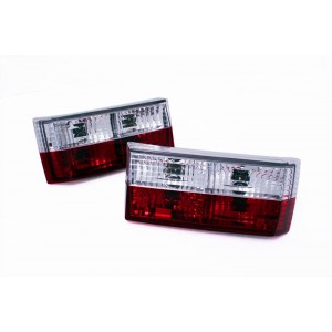 VW Golf 1 clearglass Red/White Czerwono/Białe LTVW51