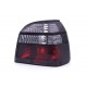 Lampy tył VW Golf 3 clear Black SMOKED + Red DEPO LTVW98