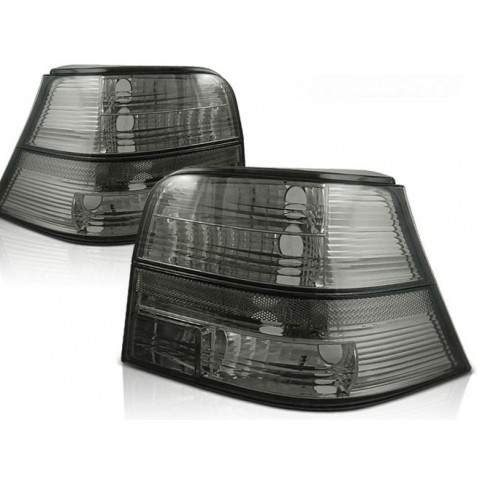 Lampy tył VW Golf 4 clear SMOKED dymione Black LTVW84