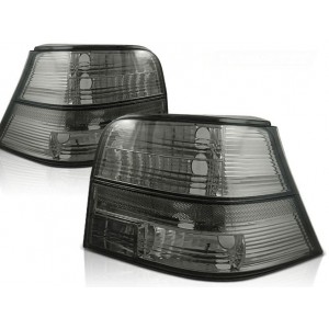 Lampy tył VW Golf 4 clear SMOKED dymione Black LTVW84