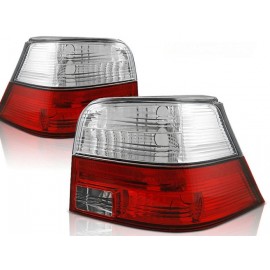 VW Golf 4 clearglass RED / WHITE LTVW82
