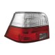 Lampy tył VW Golf 4 clear RED / WHITE LTVW82