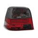 VW Golf 4 clearglass RED BLACK - czerwono / czarne LTVW04 DEPO