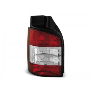 VW T5 Caravelle / Multivan Clear RED WHITE LTVW76 KLAPA