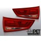 LAMPY AUDI A1 2010- Red/White LED BAR - diodowe LDAUC8