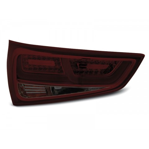 LAMPY AUDI A1 2010- Red/Black LED BAR - diodowe LDAUC9